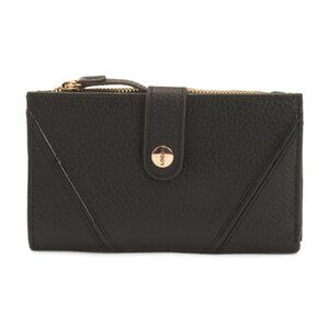 LODIS Leather Small Zip Wallet